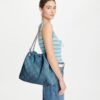 Sac hobo en denim souple Fleming