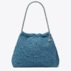 Sac hobo en denim souple Fleming