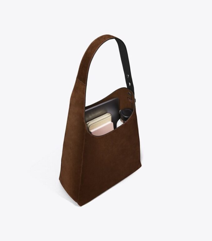Sac hobo Romy en daim Sac hobo Romy en daim