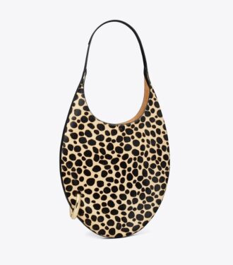 Sac à main en cuir de veau perforé