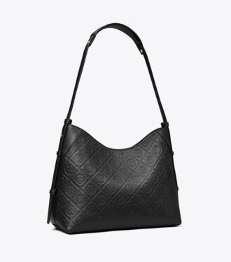 Sac messager T Monogram grainé