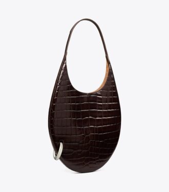 Sac perforé à motif croco