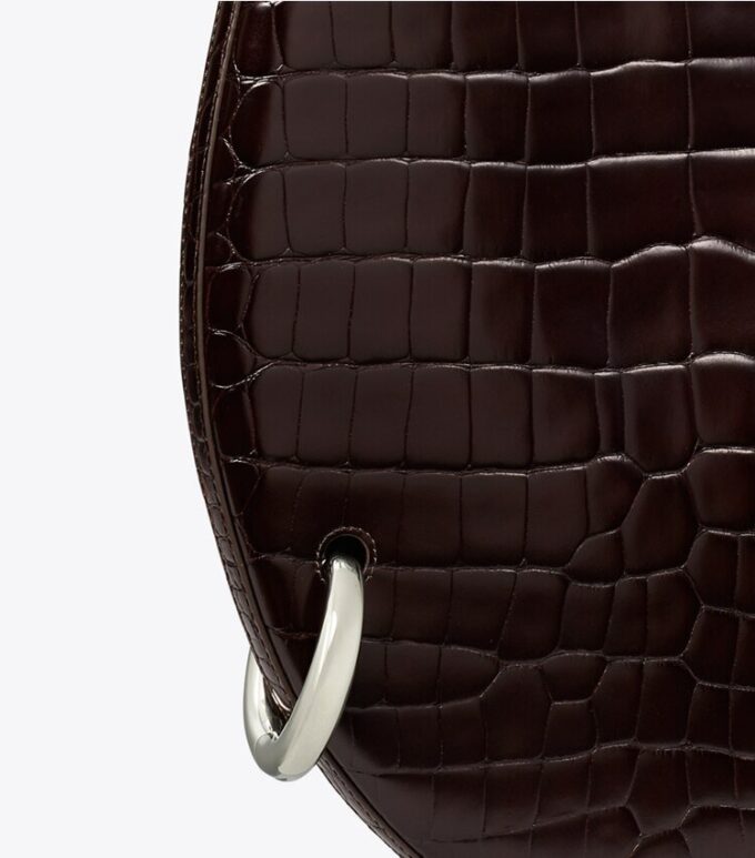 Sac perforé à motif croco Sac perforé à motif croco