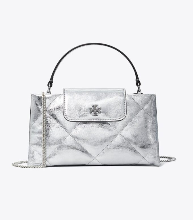 Sac à poignées métalliques matelassé Kira Diamond Sac à poignées métalliques matelassé Kira Diamond