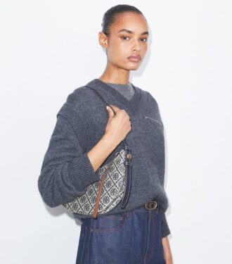 Sac Romy Half Moon avec T Monogram
