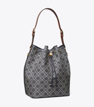 Sac seau oversize T Monogram