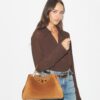 Sacoche Eleanor en daim Sacoche Eleanor en daim