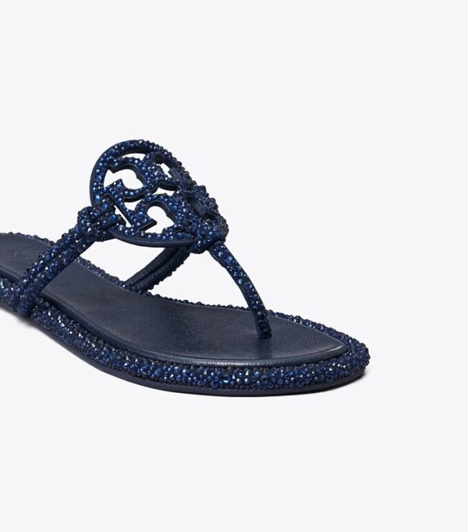 Sandales Miller Crystal Knotted Sandales Miller Crystal Knotted