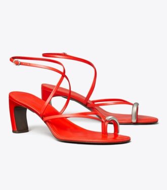 Sandales à talons et à lanières multiples