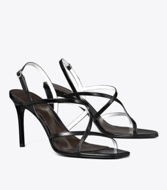 Sandales à talons et à lanières multiples