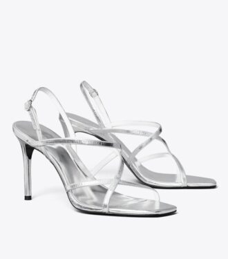 Sandales à talons et à lanières multiples