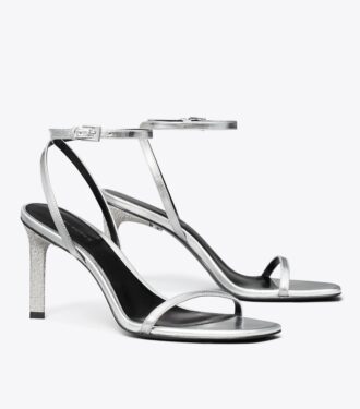 Sandales à talons pavés