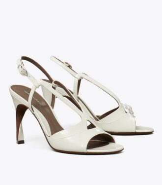Sandales à talons torsadés