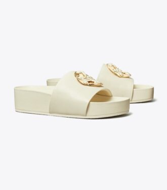Sandales tissées Double T