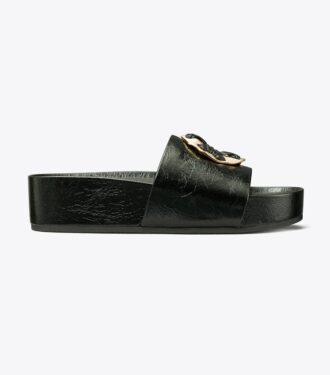 Sandales tissées Double T