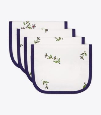 Serviette cocktail Jolie Fleur, lot de 4