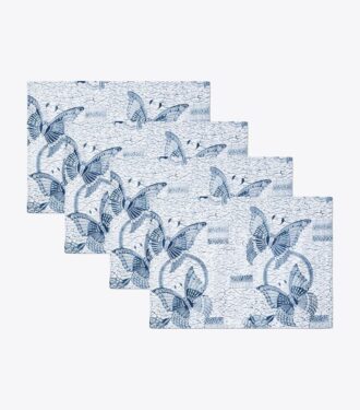 Set de 4 sets de table Butterfly Batik Set de 4 sets de table Butterfly Batik