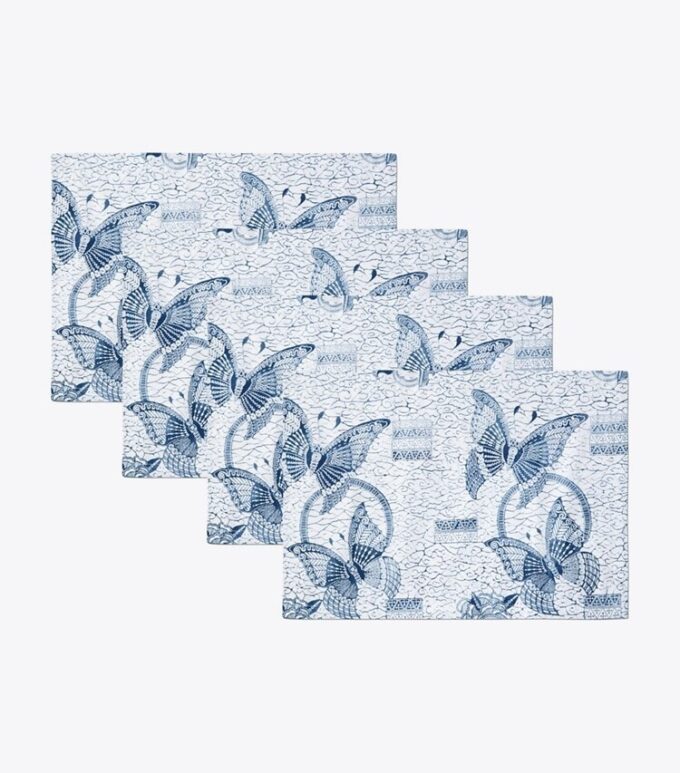 Set de 4 sets de table Butterfly Batik Set de 4 sets de table Butterfly Batik