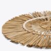 Set de 4 sets de table en raphia Set de 4 sets de table en raphia