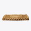 Set de 4 sets de table rectangulaires en jute Set de 4 sets de table rectangulaires en jute