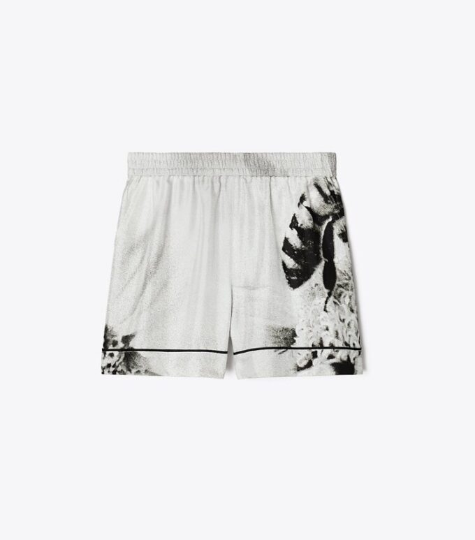 Short Camp en soie Short Camp en soie