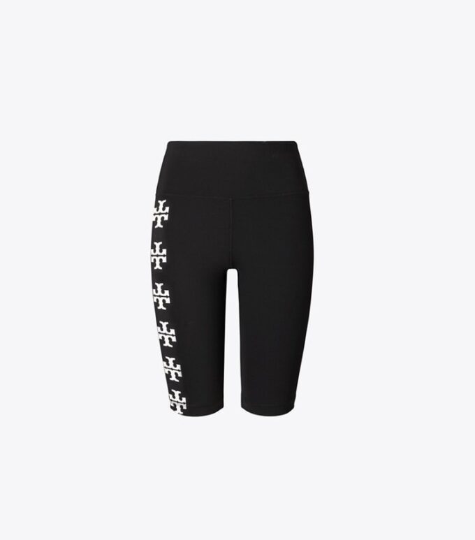 Short de cyclisme compressif avec logo Short de cyclisme compressif avec logo