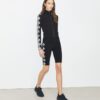 Short de cyclisme compressif avec logo Short de cyclisme compressif avec logo