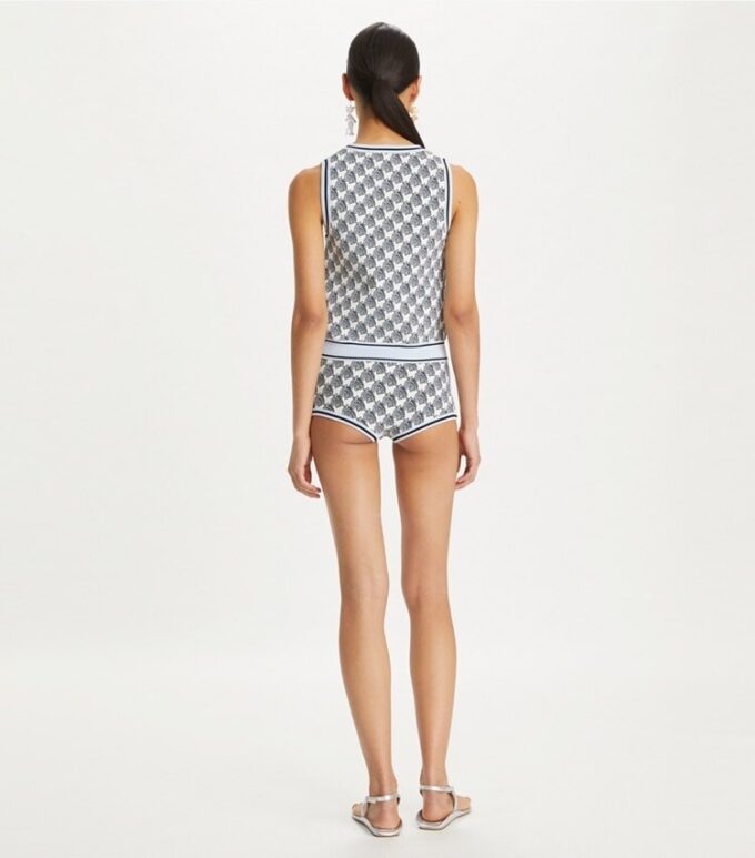 Short en jacquard de viscose Short en jacquard de viscose