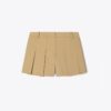 Short plissé en micro-twill Short plissé en micro-twill
