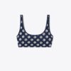 Soutien-gorge à compression et encolure dégagée avec monogramme T Monogram Soutien-gorge à compression et encolure dégagée avec monogramme T Monogram