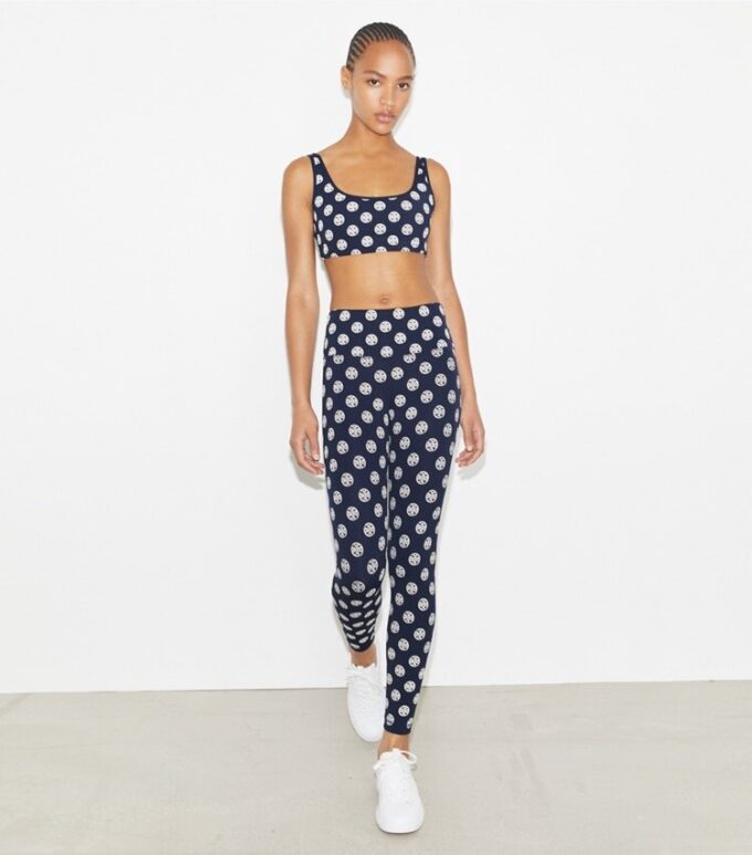 Soutien-gorge à compression et encolure dégagée avec monogramme T Monogram Soutien-gorge à compression et encolure dégagée avec monogramme T Monogram