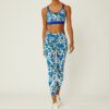 Soutien-gorge imprimé à bretelles croisées dans le dos Soutien-gorge imprimé à bretelles croisées dans le dos
