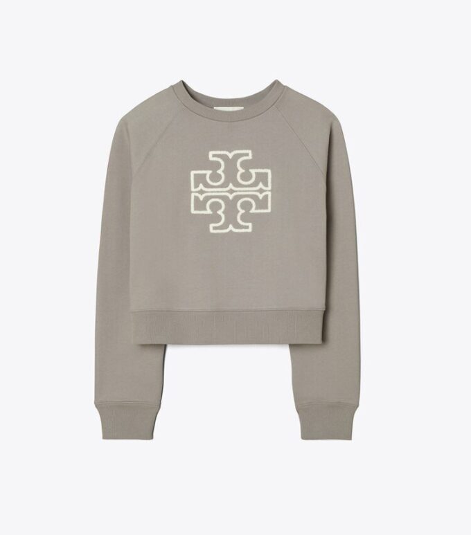 Sweat à capuche avec logo en chenille Sweat à capuche avec logo en chenille