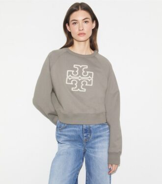 Sweat à capuche avec logo en chenille Sweat à capuche avec logo en chenille