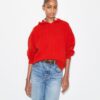 Sweat à capuche en laine