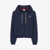 Sweat à capuche zippé en molleton français raglan Sweat à capuche zippé en molleton français raglan