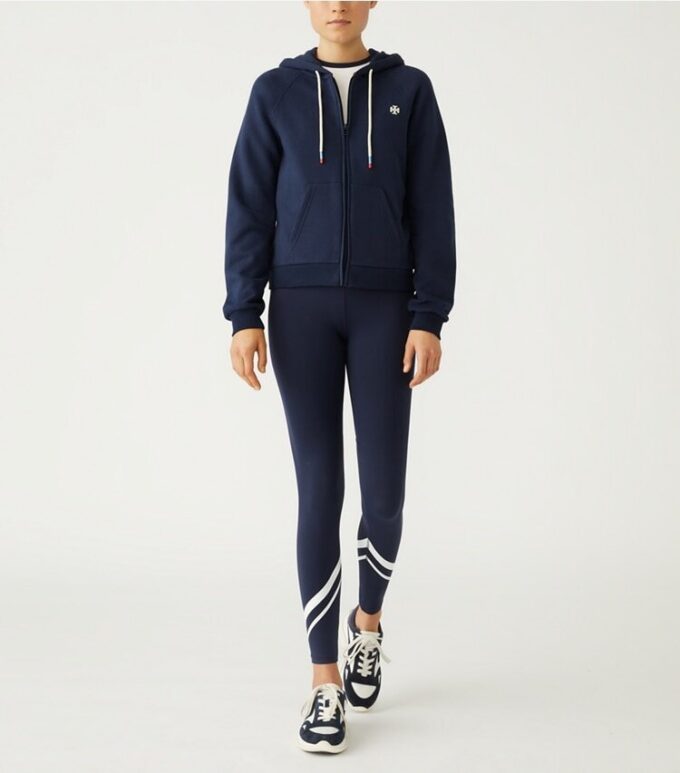 Sweat à capuche zippé en molleton français raglan Sweat à capuche zippé en molleton français raglan