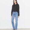 Sweat-shirt avec logo en cristal Sweat-shirt avec logo en cristal