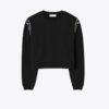 Sweat-shirt en molleton français brodé Sweat-shirt en molleton français brodé