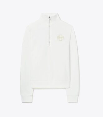Sweat-shirt épais en molleton français à demi-zip Sweat-shirt épais en molleton français à demi-zip