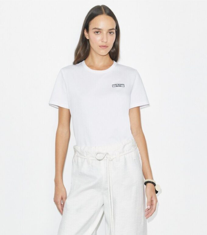 T-shirt avec patch logo T-shirt avec patch logo