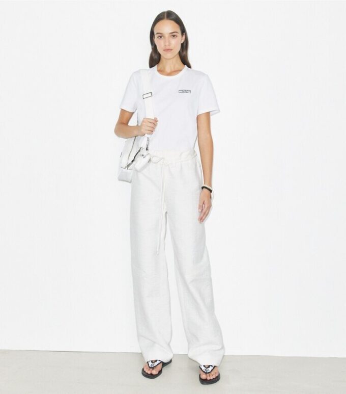 T-shirt avec patch logo T-shirt avec patch logo