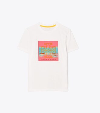 T-shirt avec patch logo graphique
