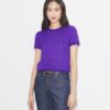 T-shirt en cachemire et soie T-shirt en cachemire et soie