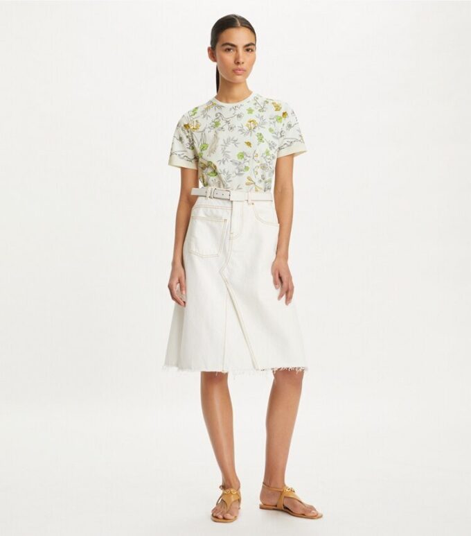 T-shirt en coton imprimé T-shirt en coton imprimé