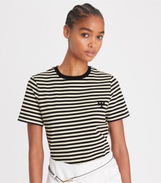 T-shirt à logo brodé
