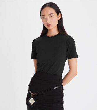 T-shirt à logo brodé