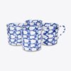 Tasse en spongeware, lot de 4 Tasse en spongeware, lot de 4