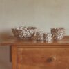 Tasse en spongeware, lot de 4 Tasse en spongeware, lot de 4