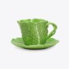 Tasse et soucoupe Lettuce Ware, lot de 2 Tasse et soucoupe Lettuce Ware, lot de 2